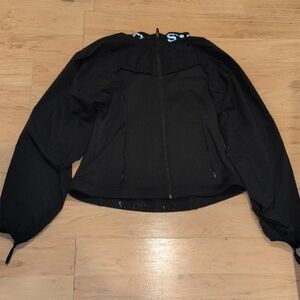 Sweaty Betty Black Jacket with Silver Accents